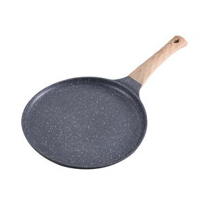 平底锅不粘锅煎饼锅煎锅千层饼蛋糕皮小煎蛋神器班戟锅电磁炉专用