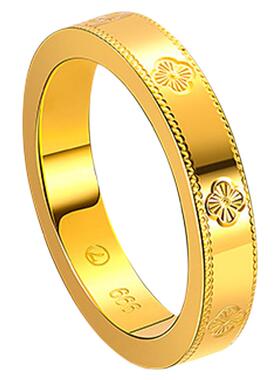 越南沙金不掉色情侣结婚仿真戒指