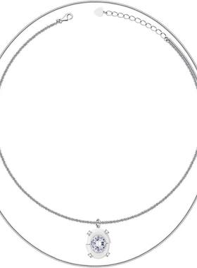 夹心奶糖项链女新款潮轻奢时尚