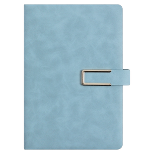 a5笔记本子定制可印logo超厚加厚记事本商务b5黑色皮面本工作会议记录本子办公简约大学生日记本高档软皮批发