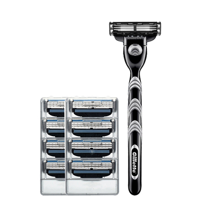 吉列吉利锋速3手动剃须刀