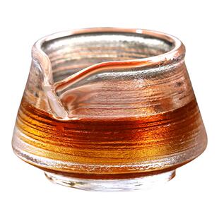 高端保值茶具原矿水晶公道杯原石手工茶杯功夫茶具礼盒装