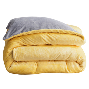 珊瑚绒被套单件冬季 双面加绒加厚法兰绒180x200冬天牛奶毛绒被罩