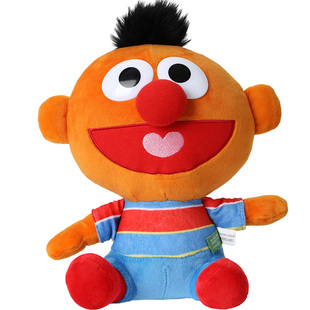 kwas芝麻街挂件公仔厄尼伯特甜饼怪毛绒玩偶玩具bkpp潮牌联名艾莫