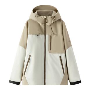 防护外套|商场同款森马中国国家地理系列夹克情侣四防2025春新款