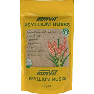 澳洲 Bonvit Psyllium Husk车前子壳粉膳食纤维粉可溶性膳食纤维