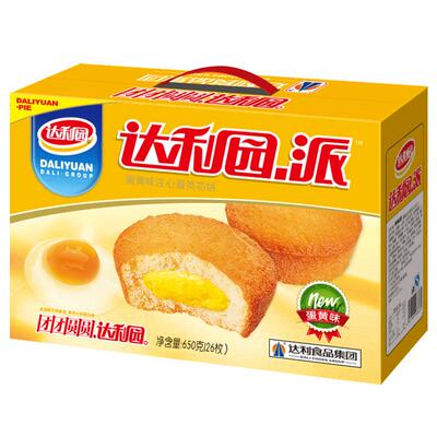 达利园蛋黄派注心派面包整箱早餐蛋糕夹心小吃休闲食品旗舰同款