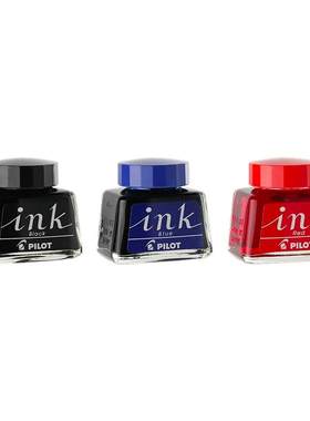 百乐INK-30非碳素墨水黑蓝红蓝黑