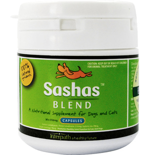 萨沙关节灵鲨鱼软骨素粉关节修复胶囊萨莎狗狗脊椎髌骨100粒150克