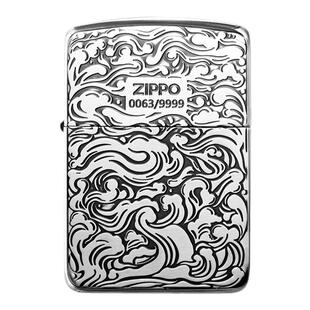 ZIPPO官方旗舰店之宝正品云升沧海防风煤油打火机生日父亲节礼物