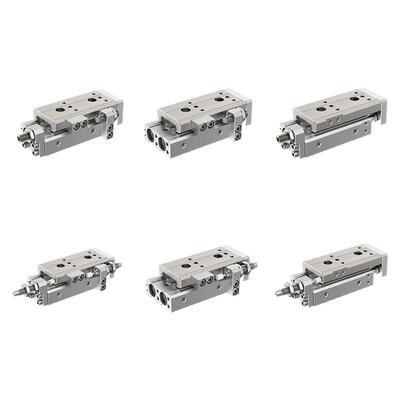 SMC滑台气缸MXQ/MXS6/8/12/16/20/25-10/20/30/40/75/100/150A/BS