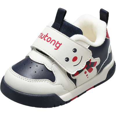 牧童小雪人宝宝学步鞋保暖婴儿鞋