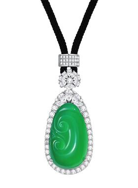 【圣诞礼物】周大生玉髓项链银