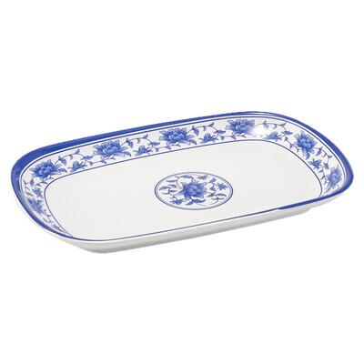 凯柏雅密胺长方形商用塑料肠粉盘