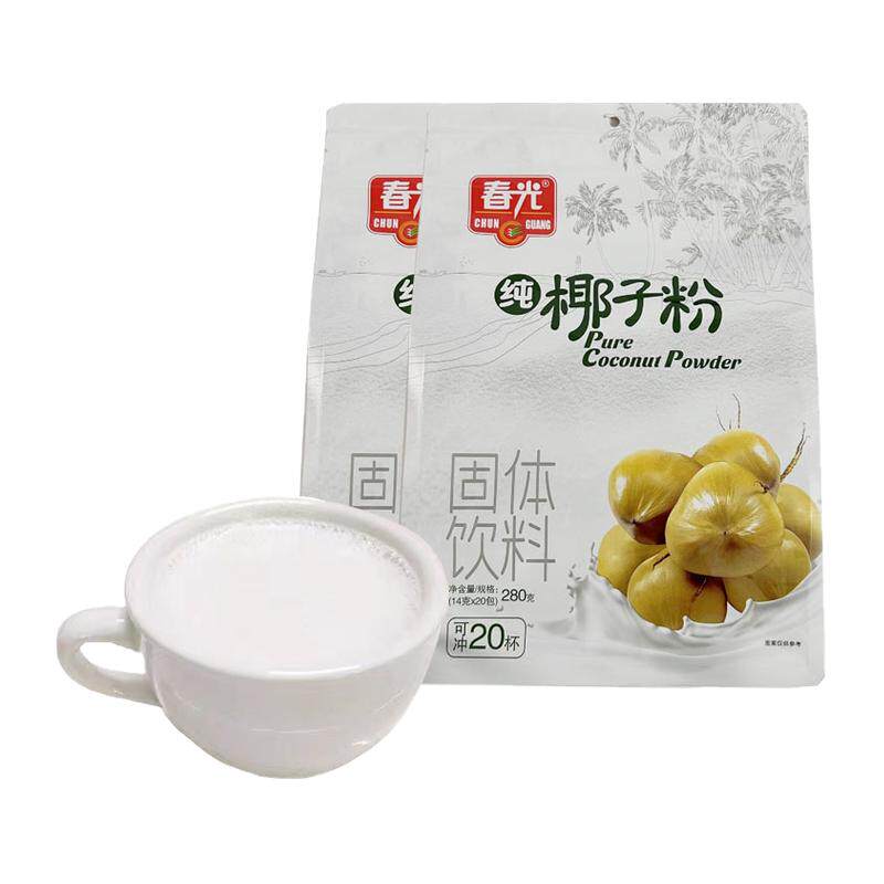 春光纯椰子粉280gx2袋海南特产