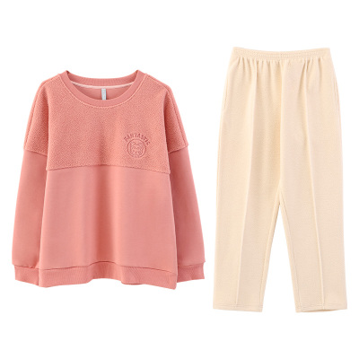 阿狸卡通套头保暖羊羔绒家居服