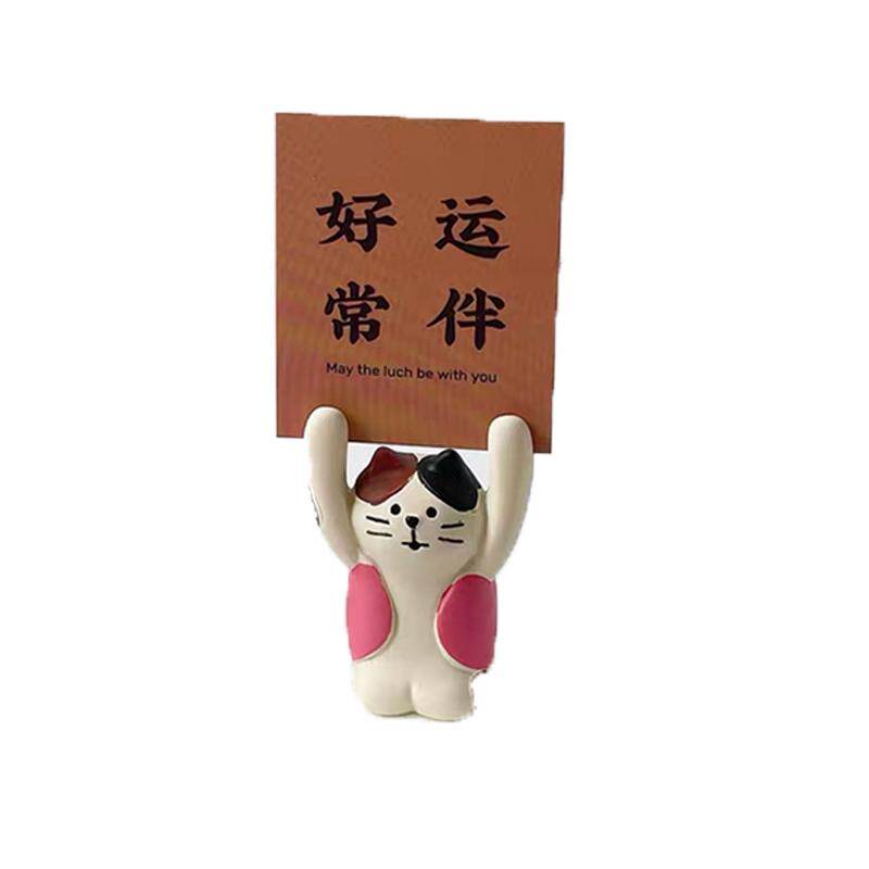 ins网红举牌加油树脂励志装饰