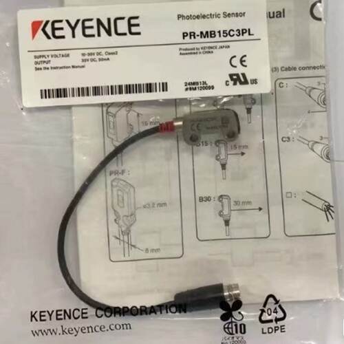议价供应KEYENCE传感器PR-MB15C3PL PR-MB15P3 PR-MB15CP PR-FB15