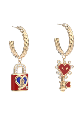 【所有女生的衣橱直播间】LAZYSURI 锁愿成真耳环/戒指/项链