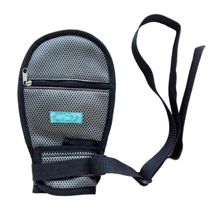 雨其琳防拔管约束手套方便捆绑防抓挠手腕固定束缚带老人透气防抓