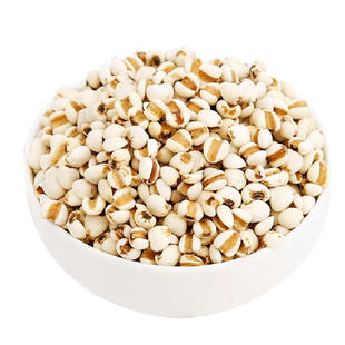 炒薏仁米柴火薏米仁米花开袋即食古法炒熟的旗舰店意米仁薏苡仁