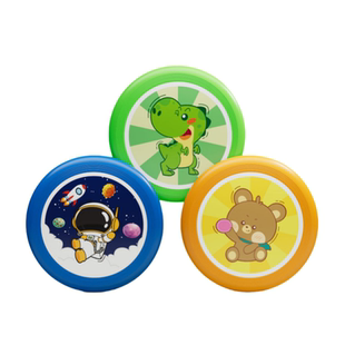 儿童安全软飞盘幼儿园飞碟亲子游戏手抛回旋镖宝宝户外玩具男女孩