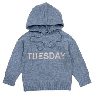 儿童毛衣秋冬连帽针织衫男童宝宝2025新款针织衫童装女童薄款打底