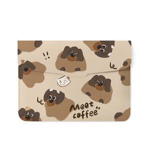 原创电脑内胆包女适用苹果macbook15点6保护套卡通macair笔记本M2电脑pro16套M1收纳包macpro14寸13通勤百搭