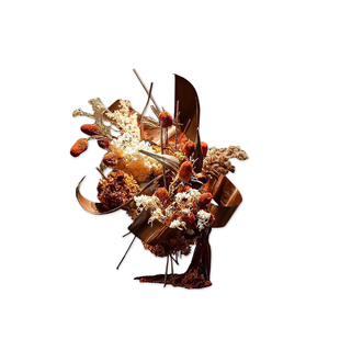 妖及现代轻奢风创意装置艺术花艺 样板间售楼处酒店客厅餐厅摆件