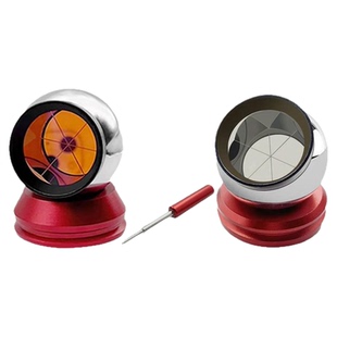 全站仪球形反射棱镜徕卡17.5mm高精度隧道测量迷你棱镜磁吸带底座