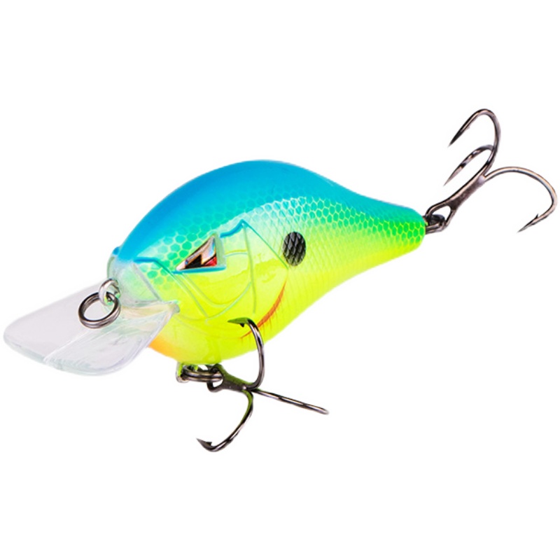 ARK CM36 迷你浅层小胖子慕斯达KVD定制钩路亚假饵远投翘嘴鳜鲈鱼