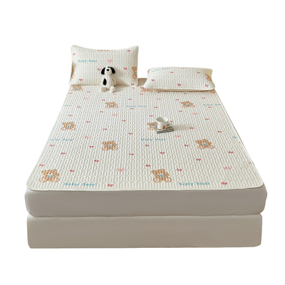 a类母婴级夏天凉感床盖三件床单