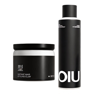 发泥发胶定型喷雾男士专用自然哑光蓬松持久持久造型套装无味发蜡