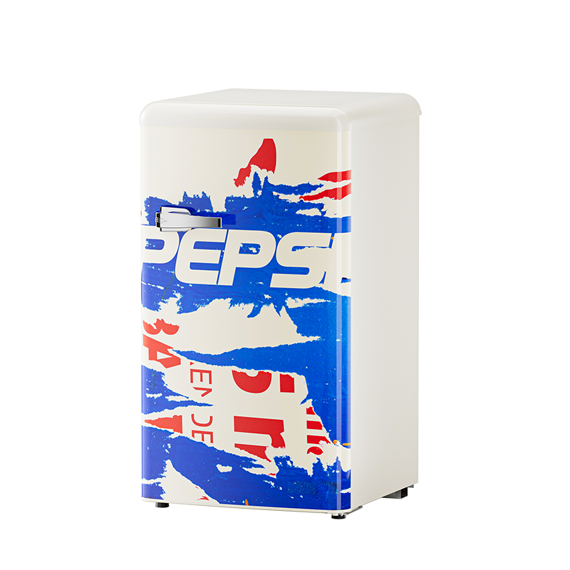 PEPSI百事复古单门冷藏小冰箱