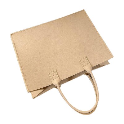 毛毡包手提袋定制logo收纳袋同款