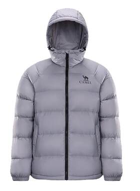 【双11预售】骆驼户外羽绒服短款2026冬季新款防风保暖连帽面包服