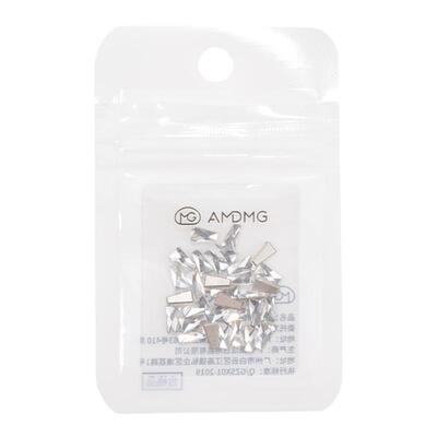 施华子洛世奇异形平底锆石美甲钻