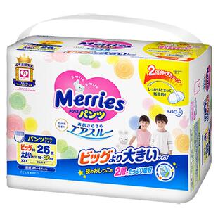 日本花王妙而舒学步裤XXL码26片拉拉裤婴儿 超薄透气官方正品