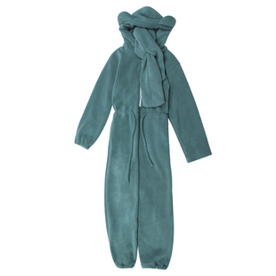 青青之舞 | 双面绒连体衣 舞蹈服芭蕾练功冬季连体带帽套装保暖