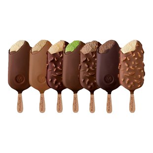 【12支】和路雪梦龙冰淇淋比利时巧克力脆皮香草味雪糕抹茶冰激凌