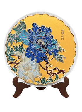 轻奢高档摆件手工绘画送礼佳品