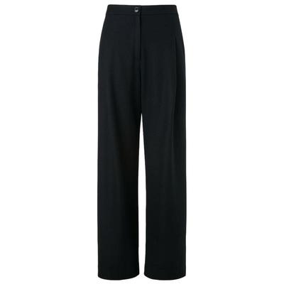 【美丽诺羊毛】IIIVIVINIKO冬季新款经典宽松休闲直筒裤子女