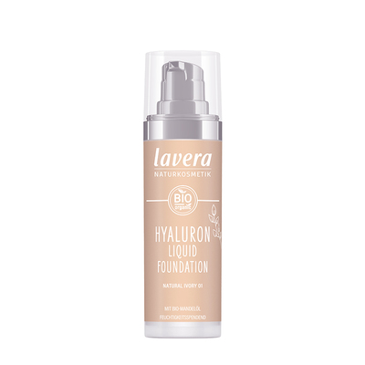 德国lavera有机玻尿酸养肤粉底液