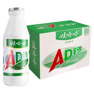 娃哈哈ad钙奶经典原味乳酸菌饮料220ml*24瓶整箱哇哈哈官方包邮