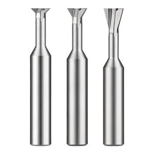 硬质合金钨钢燕尾刀槽刀加硬反倒角刀45度60度75度燕尾槽铝用铣刀