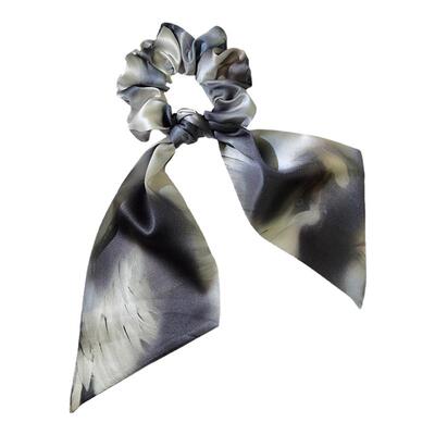 【3件8折】真丝飘带大肠圈高级感