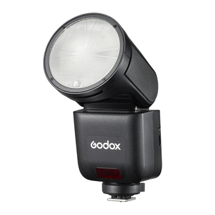 神牛V1mid相机闪光灯圆头锂电池TTL高速同步迷你热靴机顶灯适用佳能索尼尼康富士单反相机外拍灯