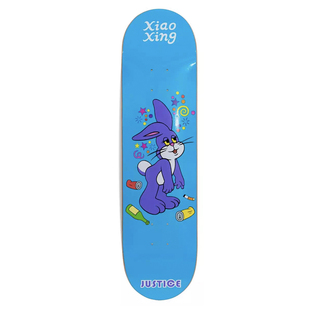 justice沸点滑板板面兴运兔进口枫木初学滑板板面 1985滑板