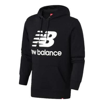 New BalanceNB男装卫衣连帽针织细绒休闲运动服 AMT91547-BK