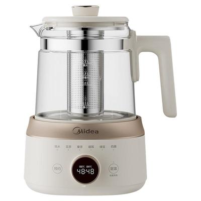 美的全玻璃恒温养生壶